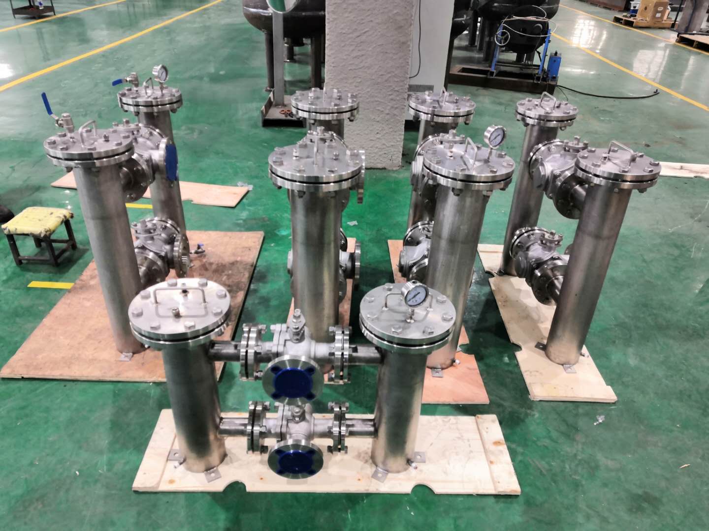 双筒撬装过滤器